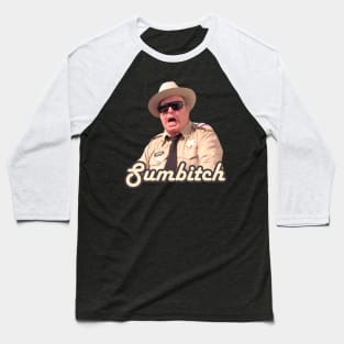 Retro Sumbitch Sheriff Baseball T-Shirt